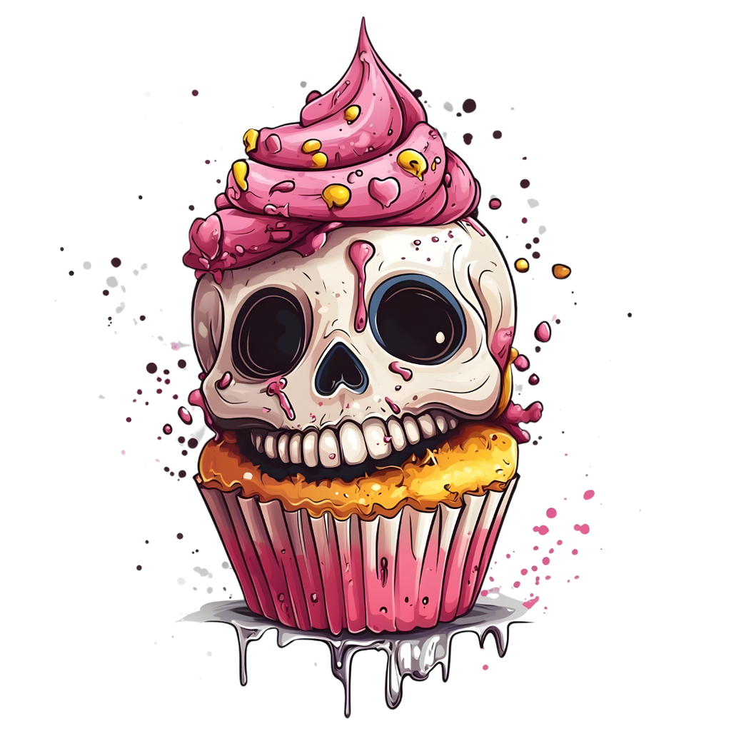 Cup Cake Skull