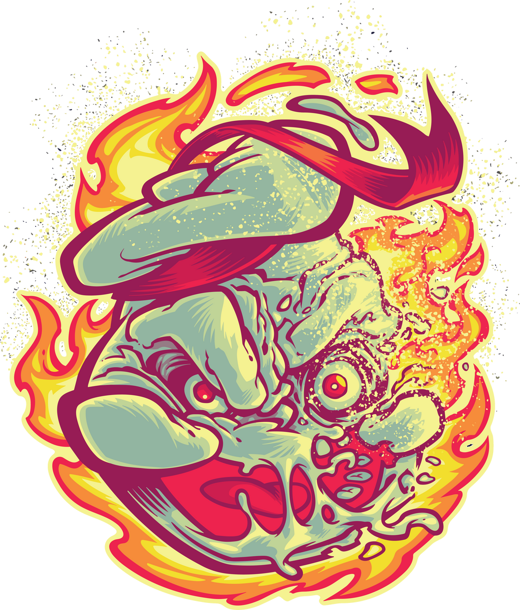 Flaming Frosty