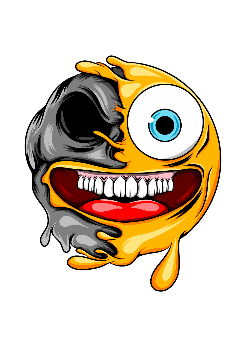 Emoji Crazy Happy