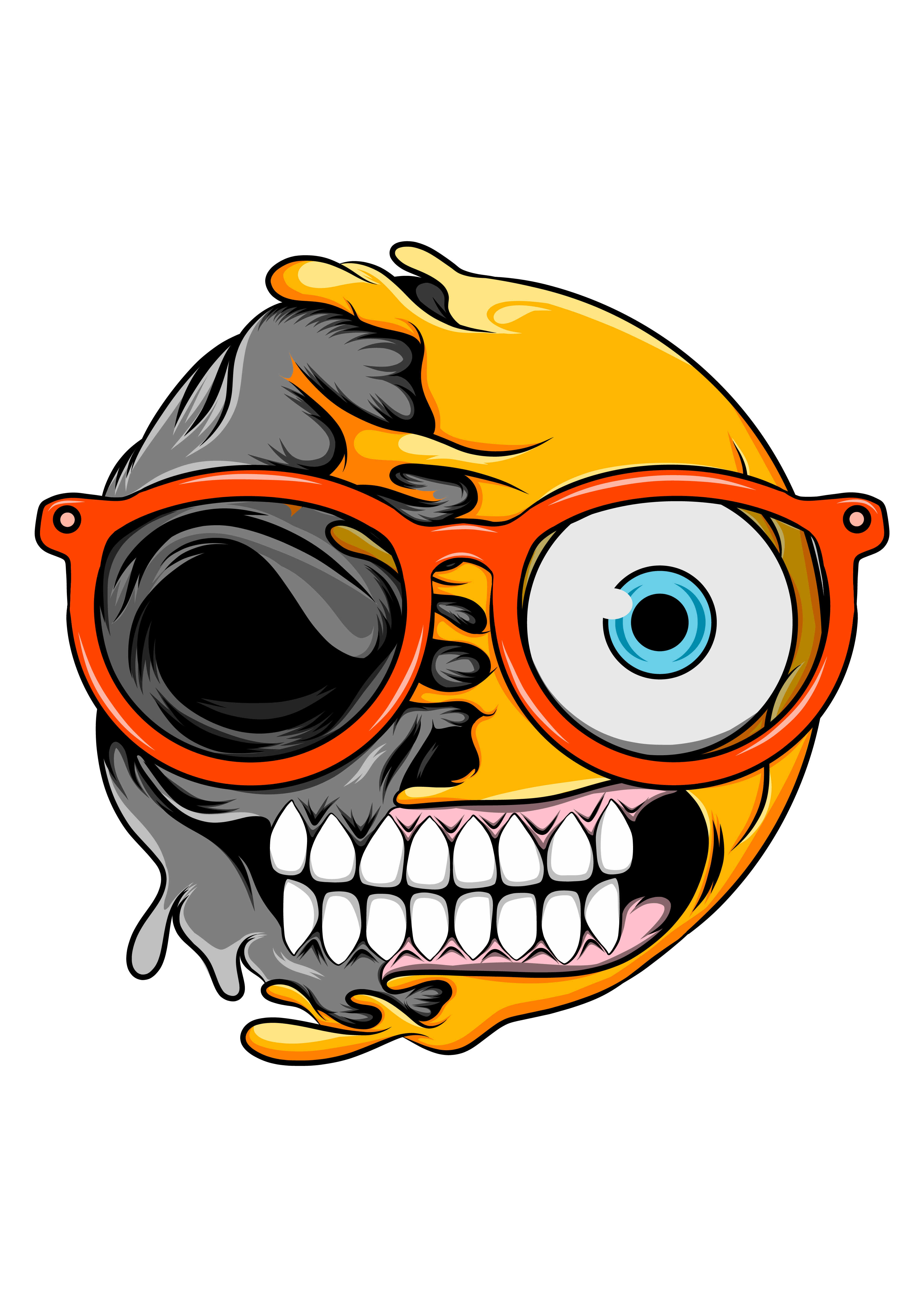 Emoji Glasses Shocked