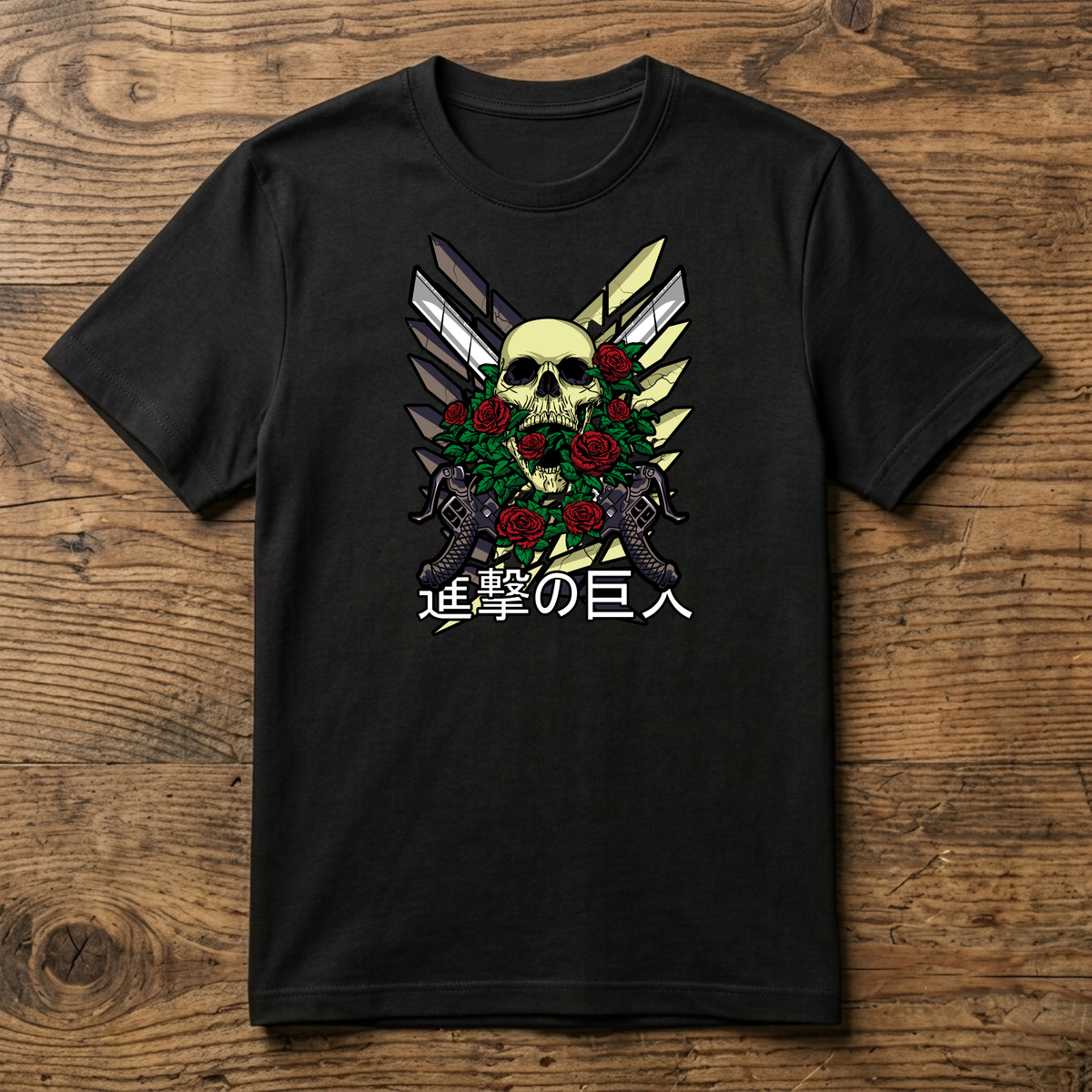 Titan Skull Roses