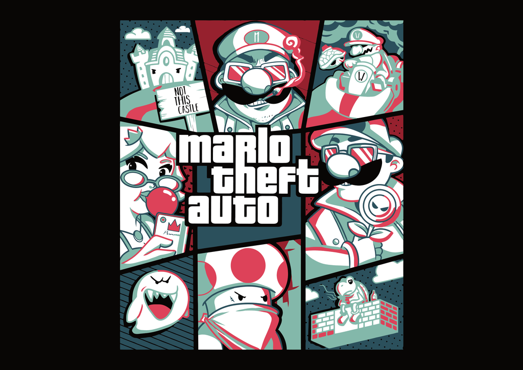 Mario Theft Auto