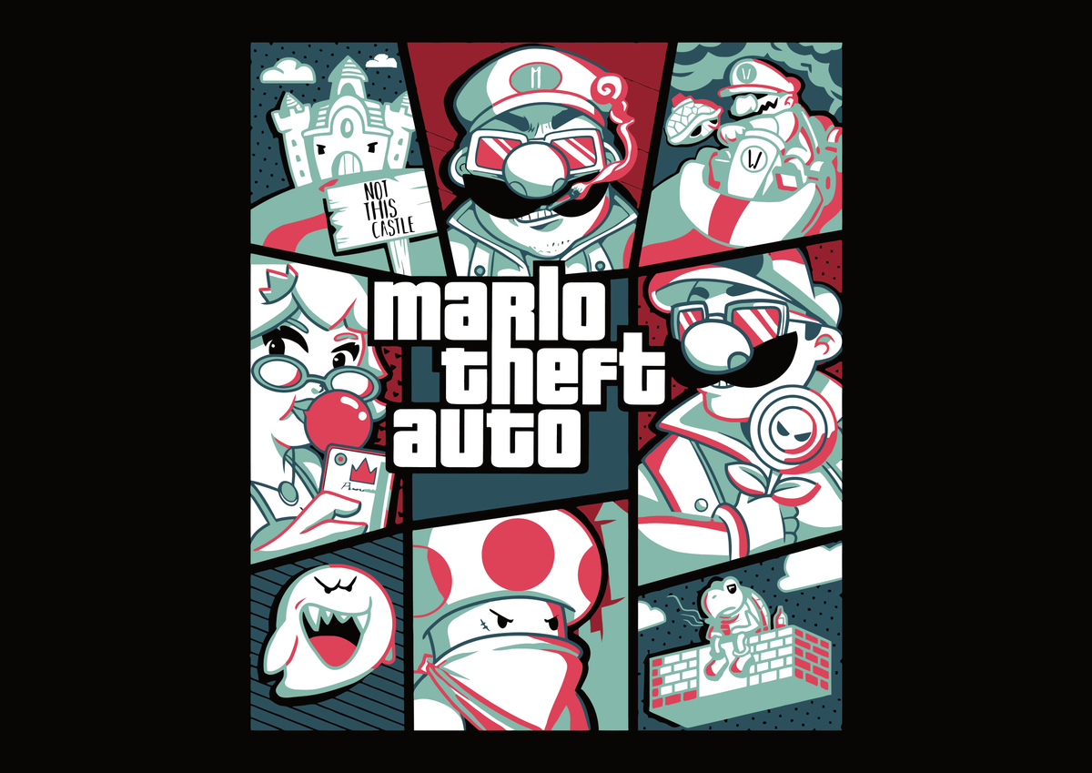 Mario Theft Auto